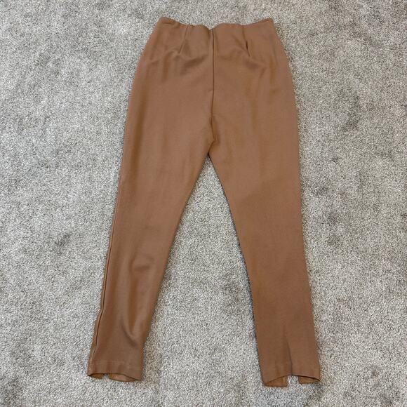 Calvin Klein medium faux leather front pull on slim stretch pant P3 2466 - Picture 9 of 12